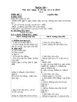 Giáo án tuần 10   lớp 4 