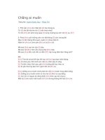 Hợp âm guitar chẳng ai muốn 