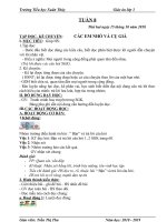 Tuần 8 giáo án lớp 3 soạn theo định hướng phát triển năng lực học sinh năm 2018 2019 – cô giáo trần thị thu 