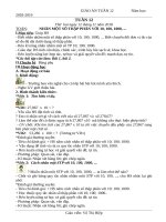 Tuần 12 giáo án lớp 5 soạn theo định hướng phát triển năng lực học sinh năm 2018   2019 – giáo án cô hiệp 