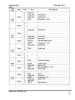 Tuần 4 giáo án lớp 1 soạn theo định hướng phát triển năng lực học sinh năm 2018   2019 – cô LOAN 