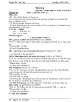 Tuần 4 giáo án lớp 3 soạn theo định hướng phát triển năng lực học sinh năm 2018 2019   giáo án cô thu hoài  