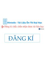 tổng hợp 8 dạng bài hàm số chắc chắn gặp trong bài thi