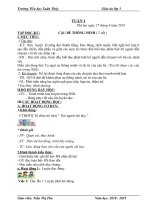 Tuần 1 giáo án lớp 3 soạn theo định hướng phát triển năng lực học sinh năm 2018 2019 – cô giáo trần thị thu 