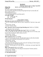 Tuần 5 giáo án lớp 3 soạn theo định hướng phát triển năng lực học sinh năm 2018 2019   giáo án cô thu hoài  