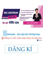 tổng hợp kiến thức chọn lọc lý thuyết sinh học 12
