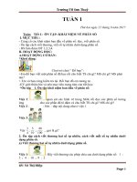 Tuần 1 giáo án lớp 5 soạn theo định hướng phát triển năng lực học sinh năm 2018   2019 – giáo án cô hiệp 