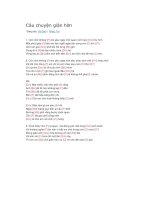 Hợp âm guitar câu chuyện giận hờn 