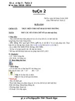 Tuần 2 giáo án lớp 3 soạn theo định hướng phát triển năng lực học sinh năm 2018 2019 – giáo án cô nga 