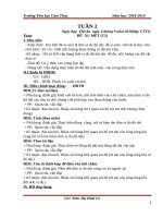 Tuần 2 giáo án lớp 2 soạn theo định hướng phát triển năng lực học sinh năm 2018 2019   giáo án cô lê 