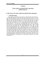 Nghiên cứu ứng dụng công nghệ tạo khuôn nhanh RT trong chế tạo khuôn ép nhựa