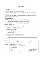 Giáo án Tiếng Việt Lớp 1 bài 2 Âm B