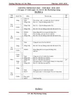 Tuần 1 giáo án lớp 3 soạn theo định hướng phát triển năng lực học sinh năm 2018   2019 – cô GIANG 