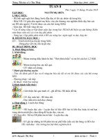 Tuần 8 giáo án lớp 2 soạn theo định hướng phát triển năng lực học sinh năm 2018   2019 – cô huệ 