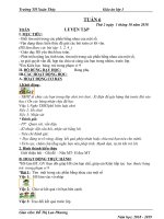 Tuần 6 giáo án lớp 3 soạn theo định hướng phát triển năng lực học sinh năm 2018 2019 – cô giáo đỗ thị lan phương 