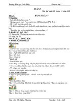 Tuần 7 giáo án lớp 3 soạn theo định hướng phát triển năng lực học sinh năm 2018 2019 – cô giáo đỗ thị lan phương 