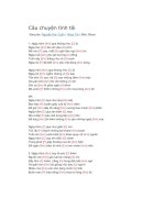 Hợp âm guitar câu chuyện tình tôi 