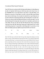 Vụ án giải quyết bằng Trọng tài Thương mại