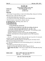 Tuần 10 giáo án lớp 4 soạn theo định hướng phát triển năng lực học sinh năm 2018 2019 – giáo án cô kiều 