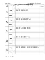 Tuần 0 giáo án lớp 1 soạn theo định hướng phát triển năng lực học sinh năm 2018   2019 – cô LOAN 