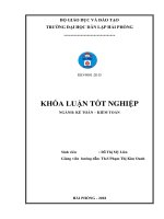 Hoàn thiện công tác lập và phân tích bảng cân đối kế toán tại Công ty TNHH Trung Trang (Khóa luận tốt nghiệp)