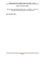 Dạy học theo chủ đề tích hợp bài hiđro clorua   axit clohiđric  hóa học 10 nhằm phát triển năng lực giải quyết vấn đề cho học sinh 
