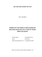 nghiên cứu thu nhận vi thể và đánh giá khả năng mang dna của vi thể từ tế bào hồng cầu người 