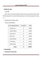 Tiểu luận hoạch định ngân sách vốn   dự án quán cafe 