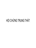 Y3   hội CHỨNG TRUNG THẤT   ths nguyễn thị mỹ hạnh
