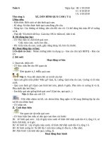 Tuần 6 giáo án chuyên biệt soạn theo định hướng phát triển năng lực học sinh năm 2018 2019 – cô hà 