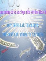 PP Thuyết trình nhóm môn học Thiết kế công trình xây dựng