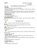 Tuần 9 giáo án chuyên biệt soạn theo định hướng phát triển năng lực học sinh năm 2018 2019 – cô hà 