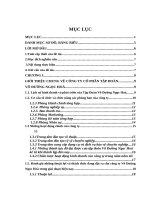 Xây dựng hệ thống thông tin quản lý Hợp đồng cung ứng vệ sỹ tại Tập Đoàn Võ Đường Ngọc Hoà