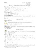 Tuần 5 giáo án chuyên biệt soạn theo định hướng phát triển năng lực học sinh năm 2018 2019 – cô hà 