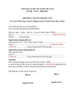 HỢP ĐỒNG CHUYỂN NHƯỢNG