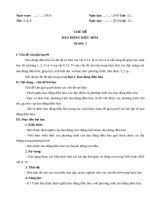 giao án chủ đề dao động điều hòa