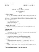 giáo án chủ đề công suất mạch điện xoay chiều