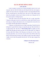 BỂ BƠI THÔNG MINH DỰ ÁN THAM GIA CUỘC THI KHKT