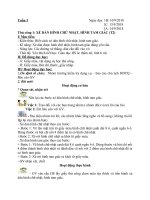 Tuần 3 giáo án chuyên biệt soạn theo định hướng phát triển năng lực học sinh năm 2018 2019 – cô hà 