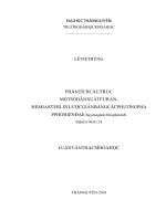 Phân tích cấu trúc một số dẫn xuất furan hemiasterlin lược giản bằng các phương pháp phổ hiện đại