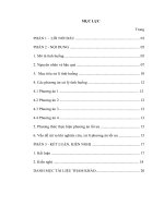 TIỂU LUẬN LỚP CHUYÊN VIÊN VỀ VẤN ĐỀ BẠO LỰC HỌC ĐƯỜNG