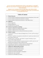 DỰ án xây DỰNG mô HÌNH NHÂN GIỐNG, NUÔI TRỒNG và CHẾ BIẾN một số  LOẠI nấm ăn  nấm dược LIỆU THEO HƯỚNG CÔNG NGHIỆP tại TỈNH THÁI BÌNH e 