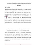 CÁC GIÁ TRỊ văn hóa DOANH NGHIỆP của tập đoàn điện lực VIỆT NAM (EVN) 