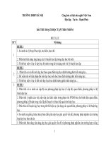 Bài tập nhóm chuyên đề Lí luận dạy học hiện đại