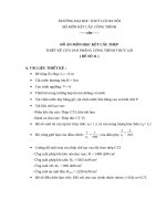 đò án thép dại hoc thuy loi