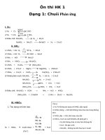 ôn tap lý thuyết HÓA vÔ CƠ LỚP 11