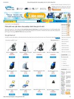 Đại lý phân phối máy giặt thảm  Điện máy Hoàng Liên