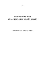 HINH ANH NONG THON XU BAC TRONG THO NGUYEN KHUYEN