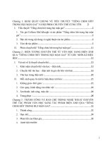 TIẾNG CHIM HÓT TRONG BỤI MẬN GAI. NHÓM 3. CHIỀU THỨ 5