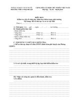 BIÊN BẢN  Kiểm tra việc tổ chức dạy thêm học thêm trong nhà trường